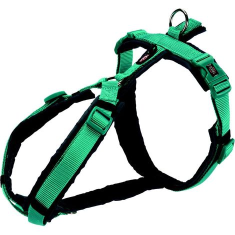 Premium Trekking Geschirr M L: 62 74 cm/25 mm ozean/graphit