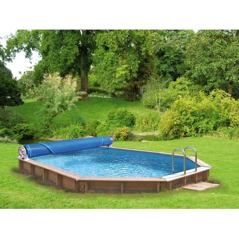 Sommerabdeckungen für Sunbay Holzpools Sechseckig Vanille 2 337 cm CV800002 (1/5)