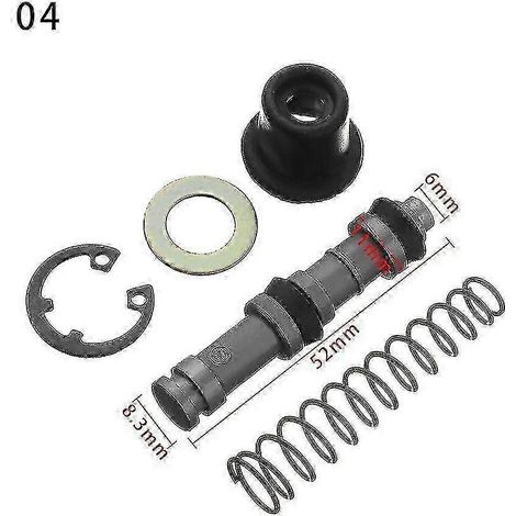 Kit de réparation de piston de pompe de frein d'embrayage de moto 11 mm 12,7 mm 14 mm, accessoires de réparation pour maître-cylindre de moto (4) (1/5)