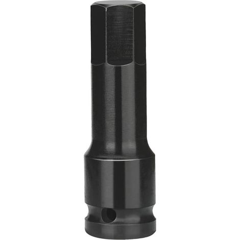 Douille Hexagonale 17mm - Douille à Impact en Acier Chrome-Molybdène, Entraînement 1/2 pour Outils Pneumatiques (1/4)