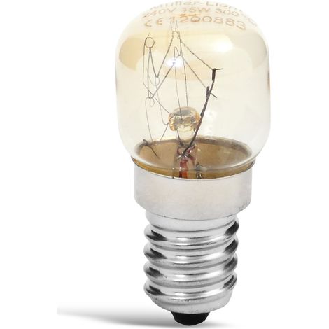 MÜLLER-LICHT Backofenlampe 100010B, E14, 15W, 90lm, 300°C, 2400K