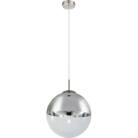 Globo - hängeleuchte - Varus - nikkel - glas - Ø 30cm - E27 - (1/4)