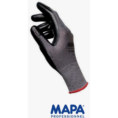 Guanti MAPA ULTRANE NERO taglia 10 - 10pz