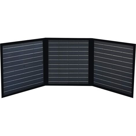 enjoysolar® - Borsa solare pieghevole con pannello monocristallino 50W (1/2)