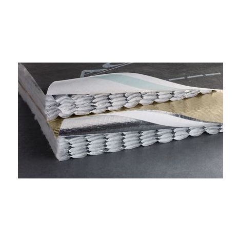 1 panneau 16 m² + 1 panneau 18m²- Isolant toiture 2 en 1 TRISO-TOITURE 1,60×10 m – R 6,45 m²·K/W – Isolation + étanchéité – ACTIS (1/3)