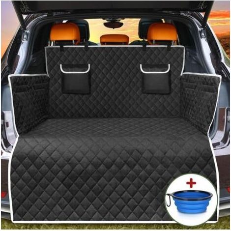 Housse de protection de coffre de voiture pour voiture universelle et tapis de coffre de chien SUV Housse de voiture imperméable et antidérapante (1/5)