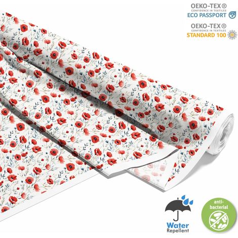 Outdoor dekostoffe oxford - Blumen - DX2887 (1/5)