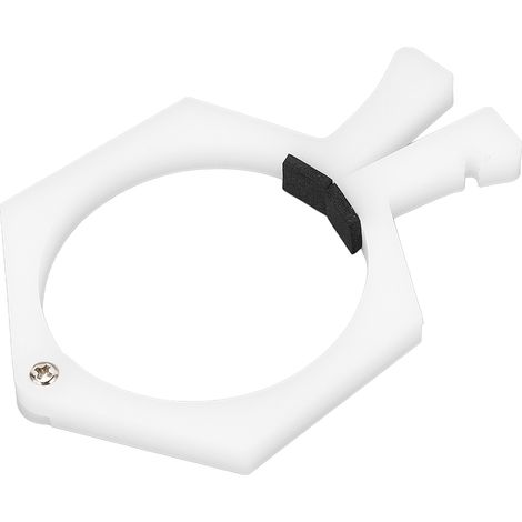 Outil de serrage par transfert de chaleur par sublimation pour porte-gobelets et pinces adaptées à la verrerie en papier sublimable d'une capacité de 20 oz, blanche. (1/5)