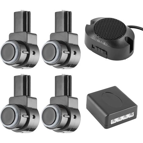Système d'assistance au stationnement intelligent avec 4 capteurs, radar de recul automatique et kit d'alerte sonore de 65 dB (1/5)