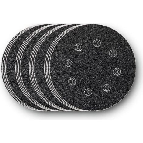 Fein assortimento di carte abrasive 16 fogli neri 115 mm