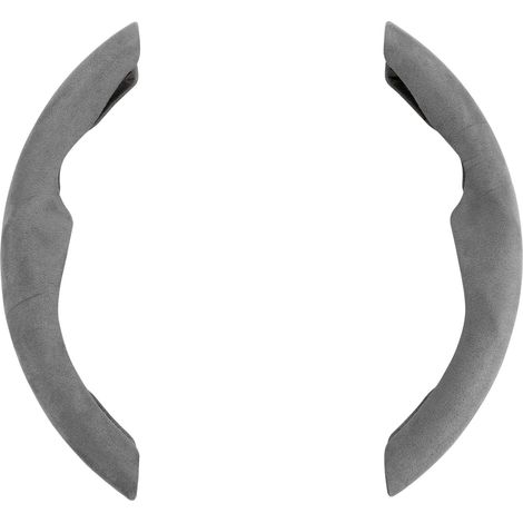 Grips, coprivolante sportivo in microfibra, universale - Grigio