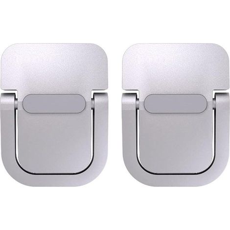 Support pour ordinateur portable, support pour clavier dordinateur, mini support de refroidissement surélevé portable (argenté) (1/3)
