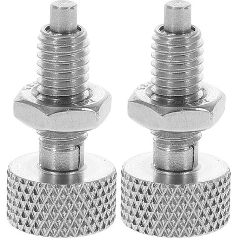 2 Pieces Retractable Industrial Equipment Steel Knurled Locking (1/5)