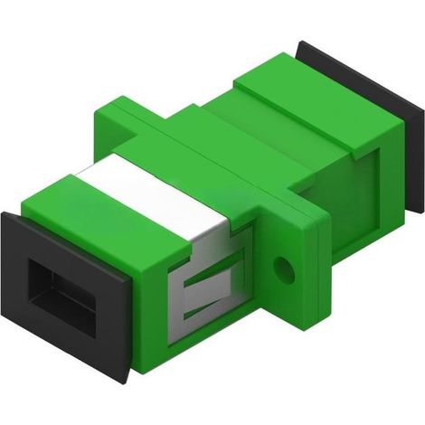 WP WPC-FA0-SCA0100 adattatore di fibra ottica SC/APC 1 pz Verde (1/2)