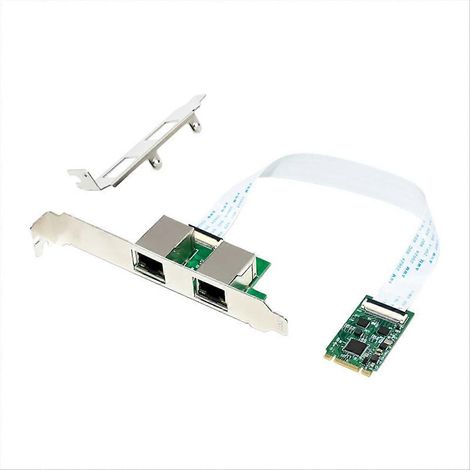 Gigabit-Ethernet-M.2-B+M-Dual-Port-Servernetzwerkkarte (1/5)