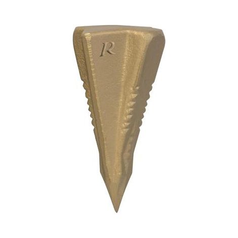 Ribiland – Coin éclateur en acier forgé trempé 2.3 kg – Forme diamant – Crans anti-retour pour fendre bois durs et noueux
