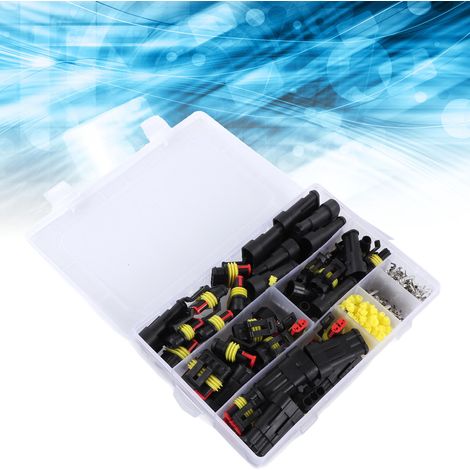 Connecteur étanche automobile pour faisceau de câblage de lampe xénon HID, connecteur de fil (1/5)