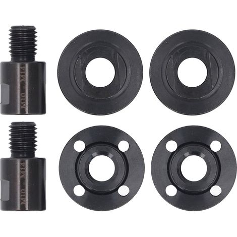 2 Set Angle Grinder Feme à Adaptateur mâle, CVR en Acier Angle Grinder Convertisseur pour Le bit de Forage à Disque de Coupe (M10 to M14) (1/5)