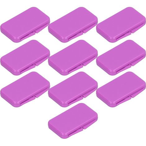 10 pièces de cire orthodontique pour appareils dentaires, protection buccale, cire pour appareils dentaires, violette (saveur raisin) (1/5)