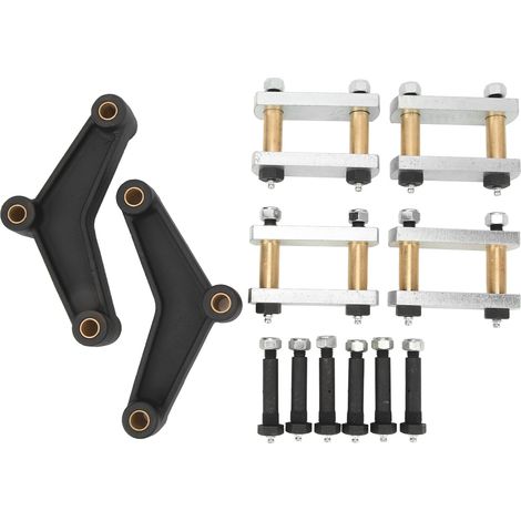 Kit de suspension de remorque K71 359 00, ensemble de reconstruction de ressorts d'essieu en métal robuste pour tandem de 1 à 3/4 pouces de large, 3,125 pouces (1/5)