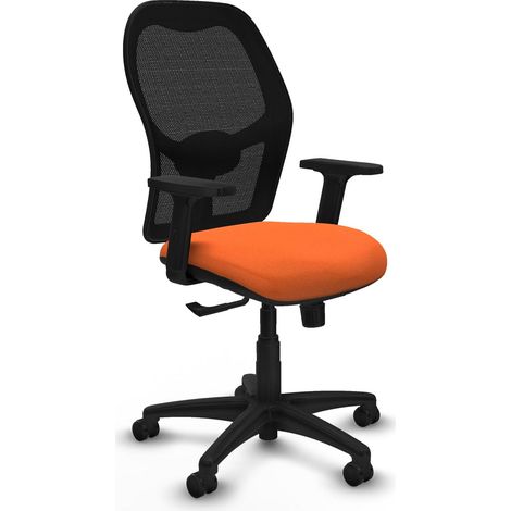 Silla de oficina piqueras y crespo Alocén negro soporte lumbar (1/2)