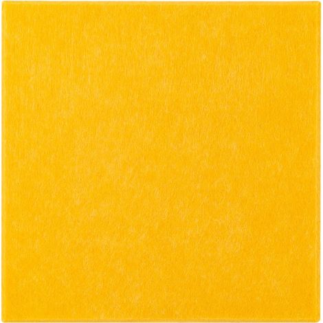 Paneles de espuma acústica, absorbentes de sonido, para montaje en pared, color amarillo, 9 mm (1/2)