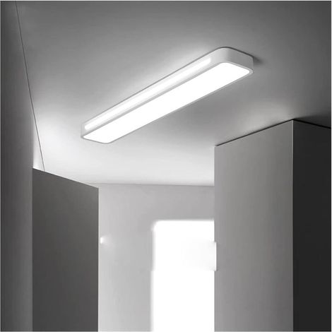 Trade Shop - Plafoniera Led 18w Bianco Soffitto Retailes Striscia Modern Luce 6500k 50200 - (1/5)