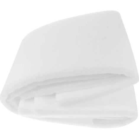 Tissu non tissé - 135 cm x 2 m - 100 % polyester - Lavable - Ignifuge - Idéal pour couettes, literie, oreillers et bricolage (150 g/m²) (1/5)