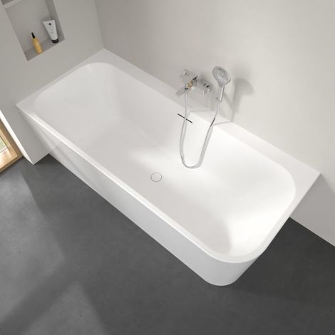 Villeroy & Boch Taro Vorwand-Badewanne 180 x 80 cm für Eckeinbau links (1/5)