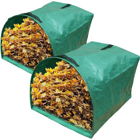 Lot de 2 grands sacs de jardin de type pelle à poussière – Sacs de jardinage résistants et réutilisables (1/4)