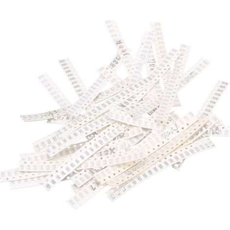 Kit de 660 résistances SMD 1206 pour équipements électroniques, sécurité et protection. (1/5)