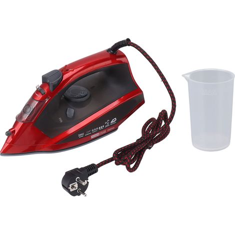 Fer à repasser domestique 220V, prise UE, ABS 2500W, puissant fer à vapeur portatif pour vêtements et tissus (1/5)
