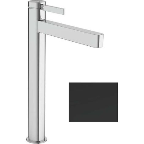 Hansgrohe Finoris - Waschtischmischer, mit Push-Open-Ablaufgarnitur, CoolStart, EcoSmart, mattschwarz 76072670