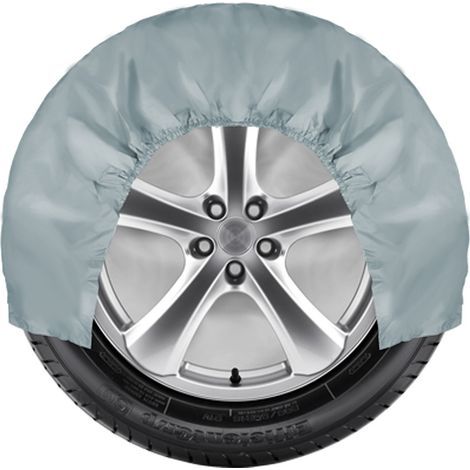 Housses de pneus Couverture de Roue 72 cm de diamètre,Secours Housse de Protection Hiver été Voiture Pneu Stockage Sacs véhicule Roue Protecteur Voiture Accessoires (Color : 1 Piece gri) (1/3)