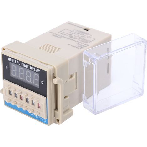 ATS48A-SAC220V LED-Digital-Zeitverzögerungsrelais mit Digitalanzeige für elektronische Steuerung (1/5)