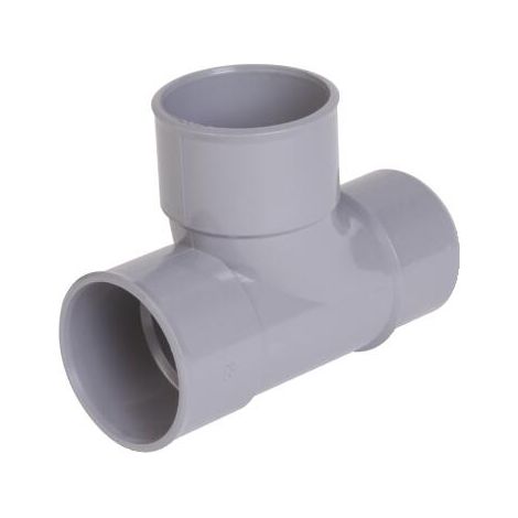 Té pied de biche PVC MFF 50  Nicoll -NF-  Le lot de 10