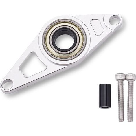 Support de sélecteur de vitesse accessoire moto pour V-Strom 250SX, V-Strom 250 SX, GIXXER SF 250 et GIXXER 250 (modèles 2020-2023), argent. (1/3)