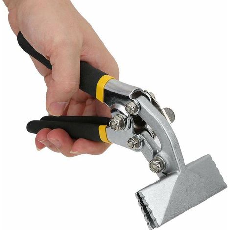 Pliers for bending sheet metal by hand, pliers for bending straight. Manual tool for bending sheet metal, pliers for bending sheet metal. Tool for flattening (curving). (1/5)