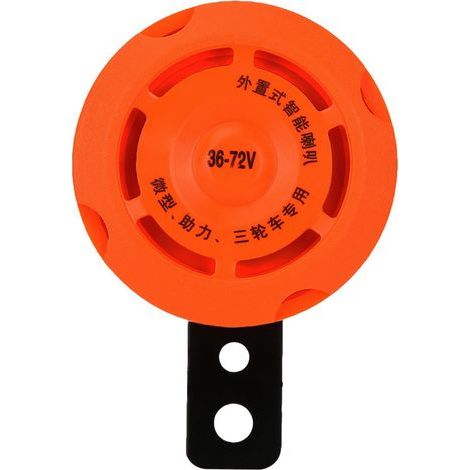 Sonnette Intelligente Étanche pour Vélo Électrique 36V/48V/60V/72V avec Avertisseur Électronique (1/5)