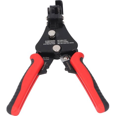 Pince à dénuder et à sertir automatique 3 en 1 MT-246A, pour câbles 10-22 AWG. Outil réglable. (1/5)