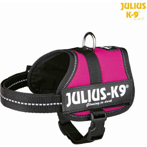HARNAIS POWER JULIUS-K9 - BABY 2 - XS-S : 33-45 CM-18 MM - FUCHSIA - POUR CHIEN 15008 (1/2)