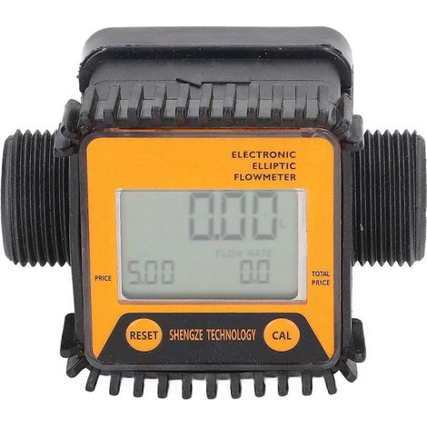 Digitaler Dieselkraftstoff-Durchflussmesser, professionelle Ausrüstung, Harnstoffregler für Chemikalien, Wasser, 1 Zoll K28 Orange