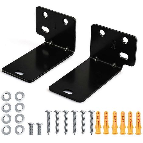 Support de barre de son, fixation pour barre de son, étagère de rangement, accessoire pour haut-parleurs