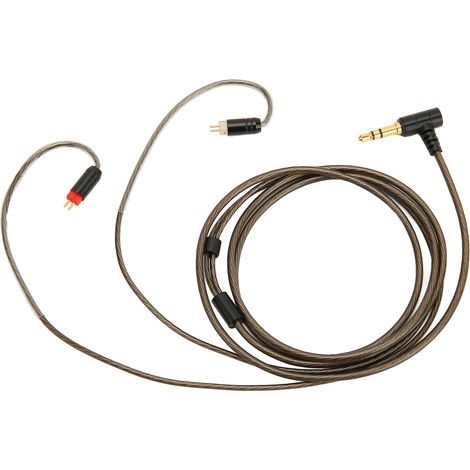 Câble de remplacement pour casque audio, en cuivre plaqué argent, 2 broches, prise jack 0,78 mm, compatible avec les modèles Weston 1964 UE3X, UE18, W4R et UM3X. (1/5)