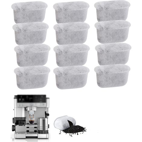 Cartucce filtro a carboni attivi per macchine da caffè NINJA ES601 655 701, filtri di ricambio per l'acqua (12 pezzi). (1/5)