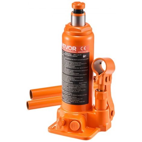 Cric Bouteille Hydraulique Grande Capacité 4 T Cric de Levage (1/5)