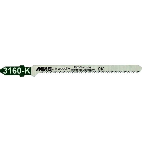 Lame de scie sauteuse haute précision MPS 3160-K 17 TPI pour des coupes courbes sans éclats