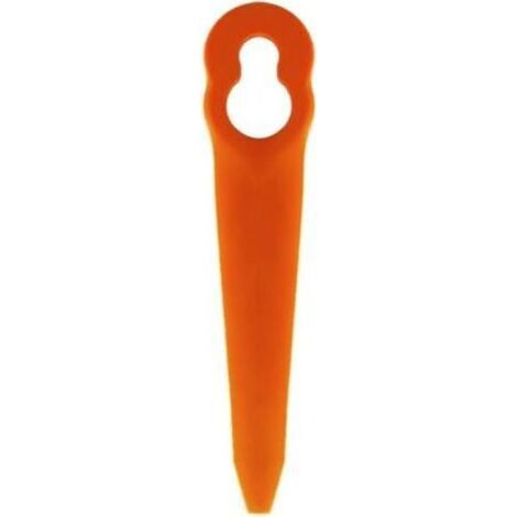 Lot de 100 Lames Compatible pour Coupe Bordure Stihl PolyCut 2-2 PolyCut 3-2, FSA 45 FSA 57 FSE 52, Lames en Plastique pour Coupe Bordure Stihl sans Fil (1/4)
