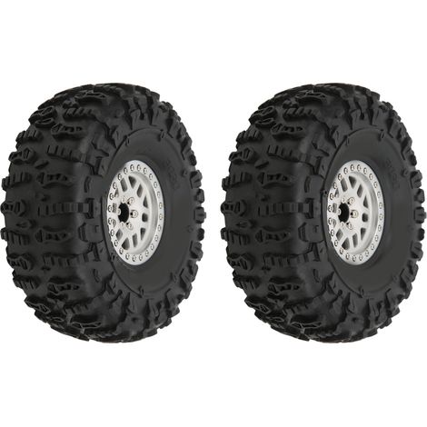 Roue - Pneu En Caoutchouc - Jante En Alliage D'aluminium - Diamètre 60 mm - Pour Voiture Télécommandée - Lot De 2 (1/5)