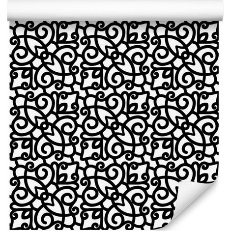 Ornamentale Mustertapete für Wohn- und Schlafzimmer 50x1000 cm (1/5)